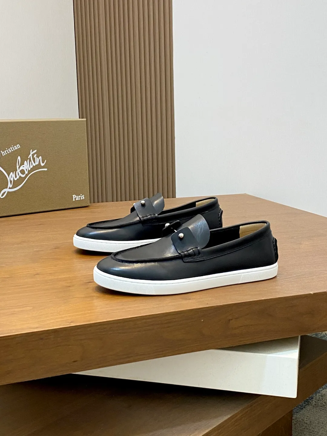 Men's shoes 💰740 christian louboutin (CL red sole shoes) exclusive hot model released 🎈🎈💪Movable latex feet👻Finished outsole line [Deyi] Global supply😝 [Top version]: original imported cowhide upper, top original leather lining, original molded TPU outsole, original 1:1 detail processing, original shoe last, large quantity available from stock, code number: 39-44 (38, 45 customized)